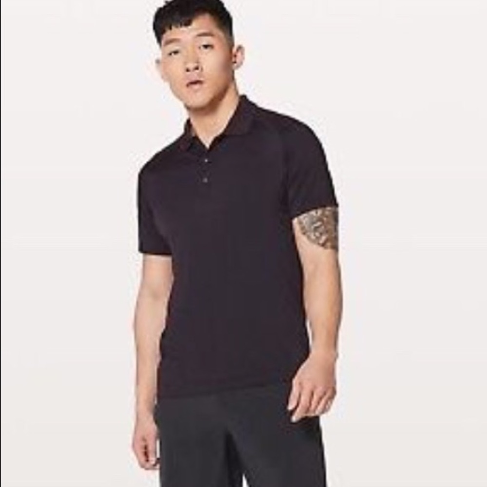 Lululemon Athletica Metal Vent Short Sleeve Polo